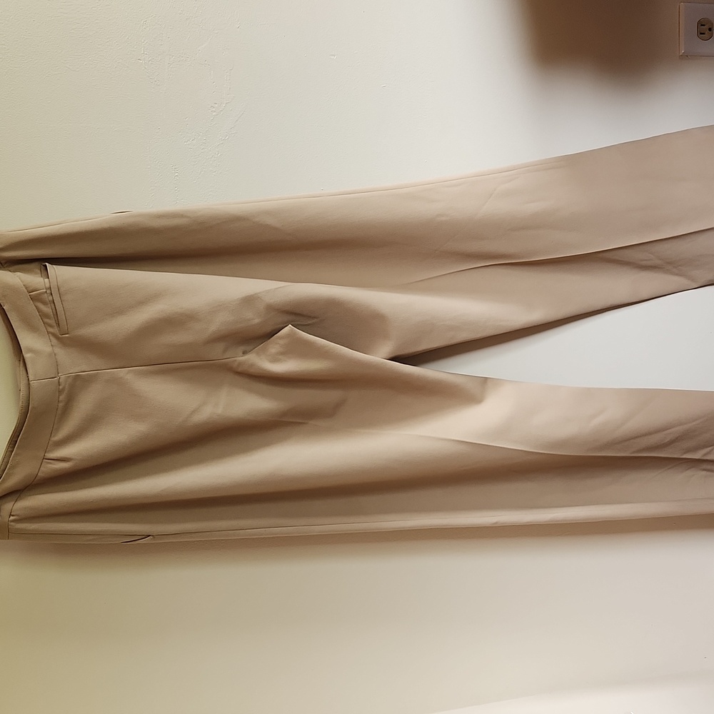 Brooks Brothers, Wide Leg, Tan Color, Size 12 - Picture 2 of 3
